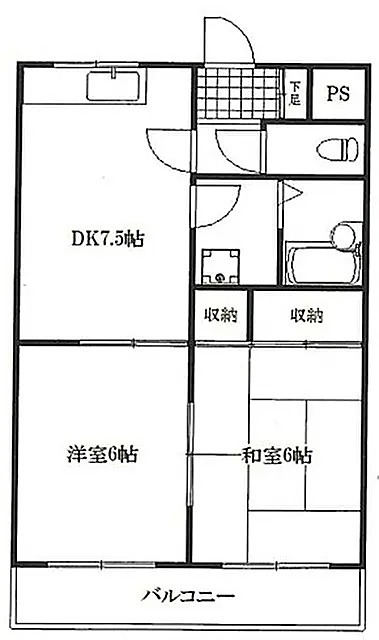 テラス大宮の間取り