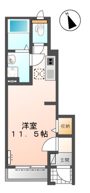 ひなたの間取り