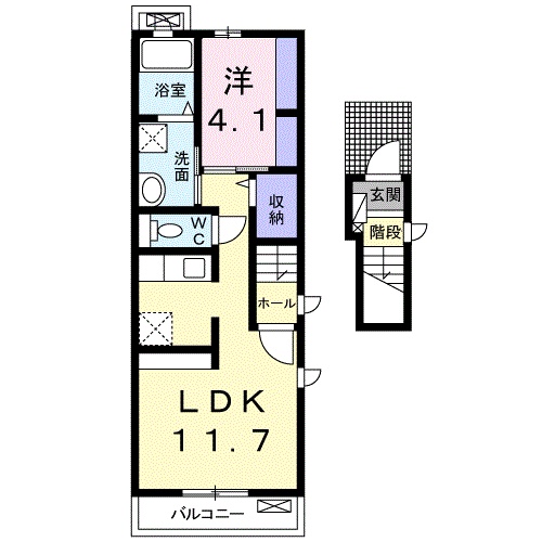 アルカサル瀬谷の間取り