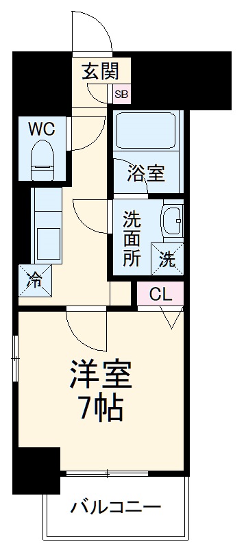 アクアコート大曽根の間取り