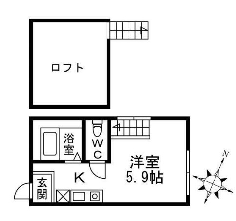 ヒルズ白幡仲町の間取り