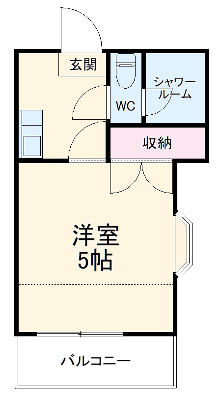 Ecol Resort 茅ヶ崎Bの間取り