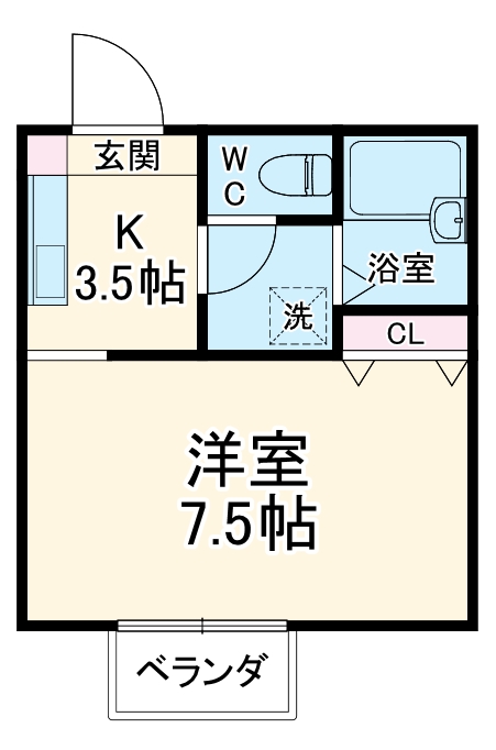 モントリアールの間取り