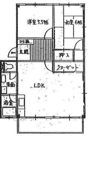 丸宗コーポAの間取り