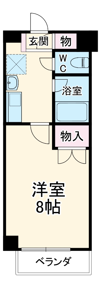 レージュ松原の間取り
