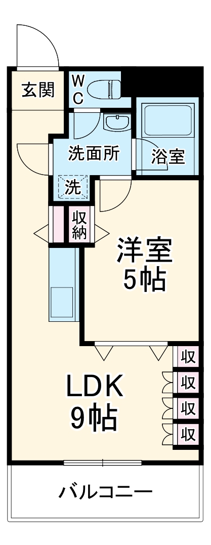 アルコⅤの間取り