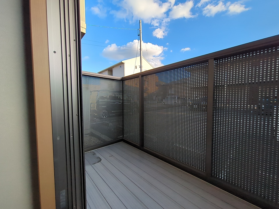11/21 バルコニー
