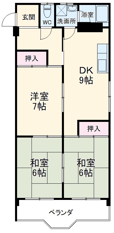 笠井ビルの間取り