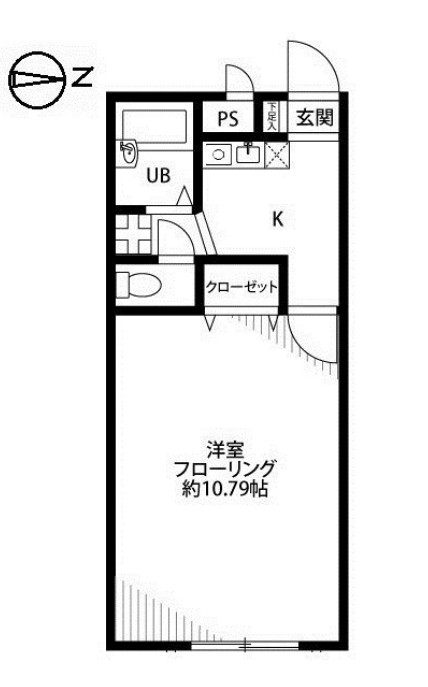アムール中原の間取り