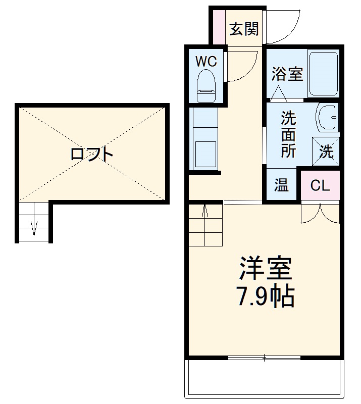 リヴェルシーデの間取り