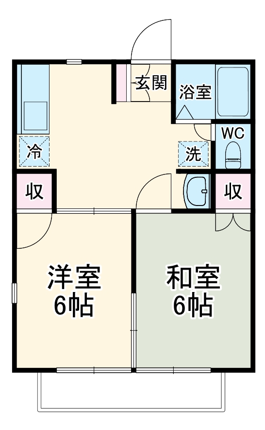 ガーデンヒルズ薬園台の間取り