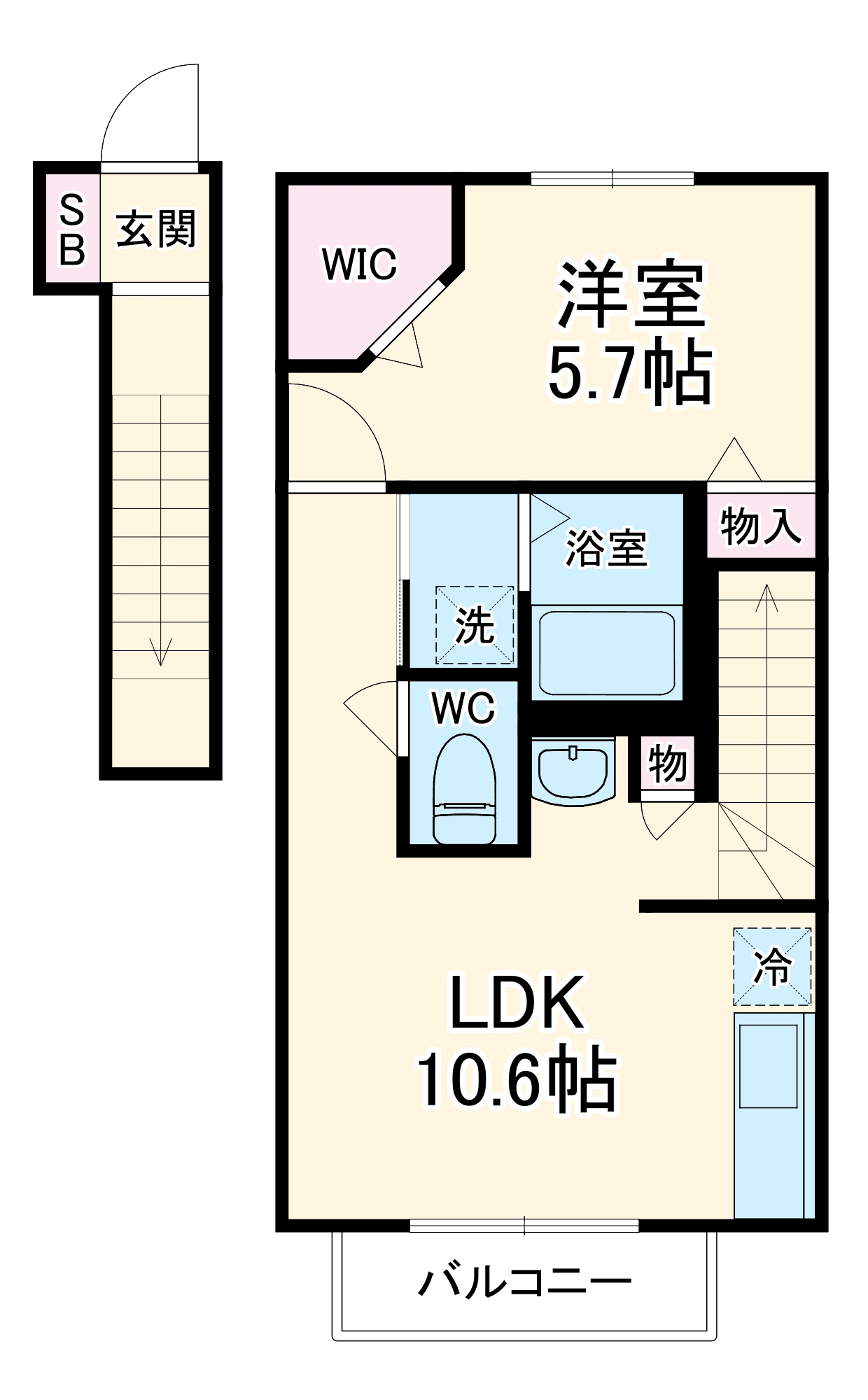 アスピレイションの間取り