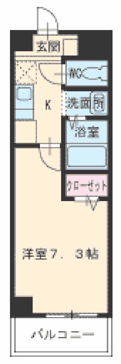 アヴリルの間取り