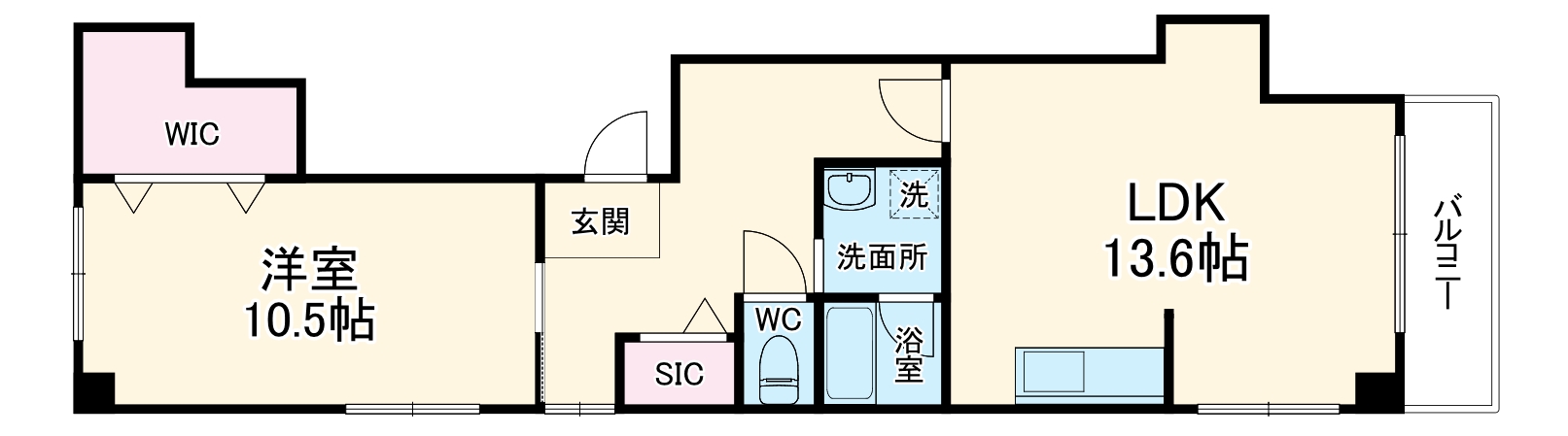 LOE高畑の間取り
