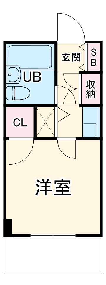 ウィンベルソロ保土ヶ谷第一の間取り