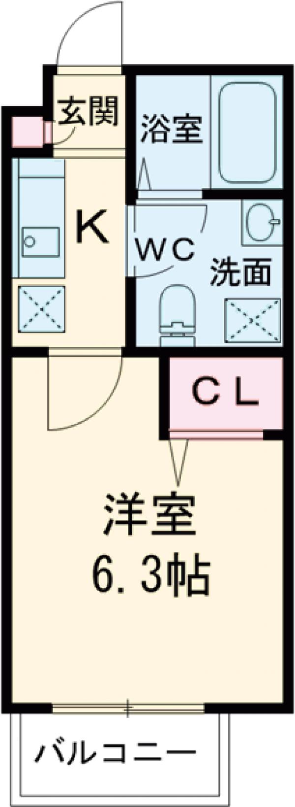 フェリス桜新町の間取り