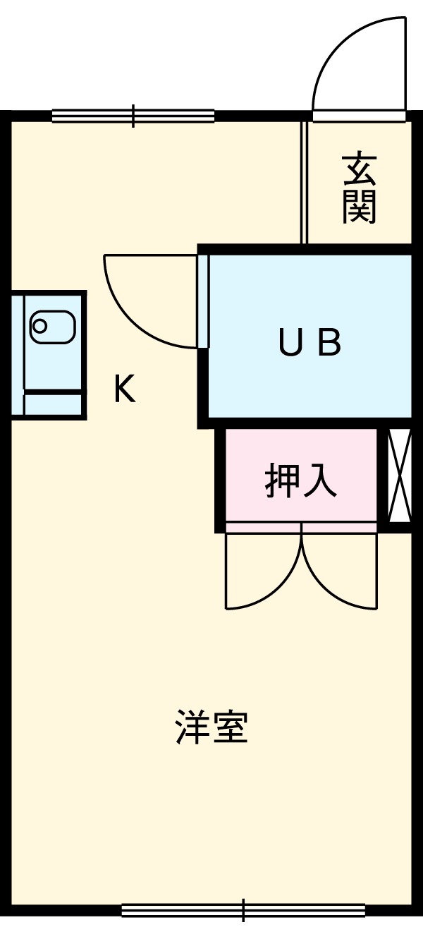 レジデンス北五味塚の間取り
