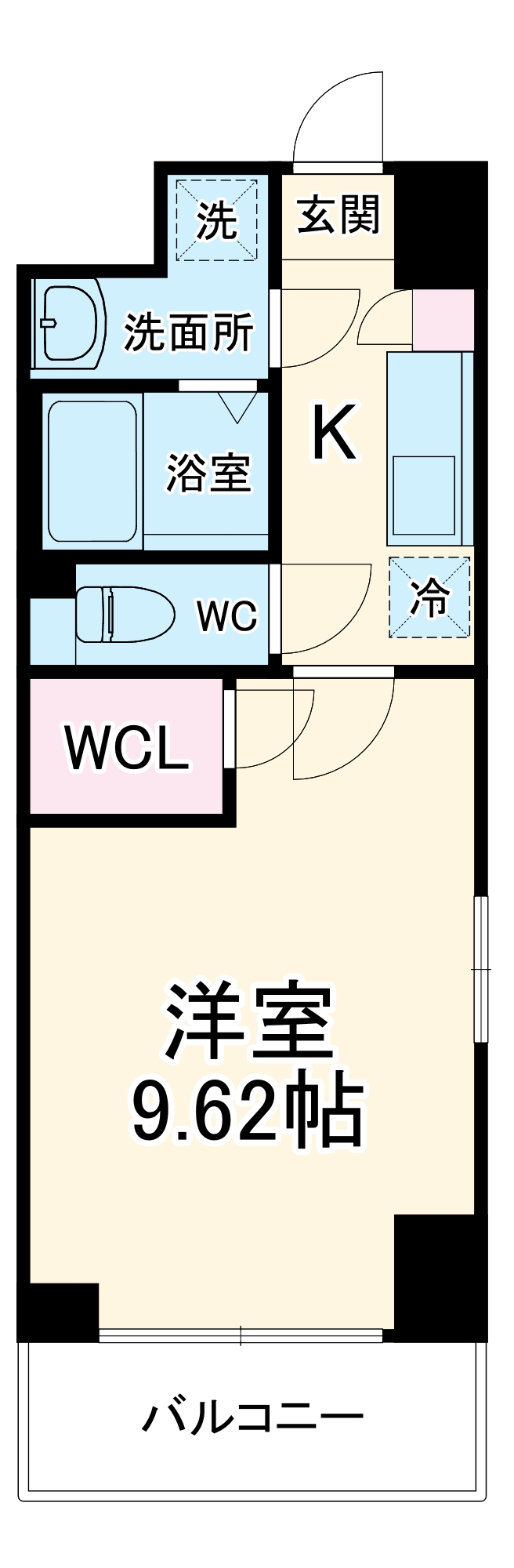 S-FORT四日市西新地の間取り