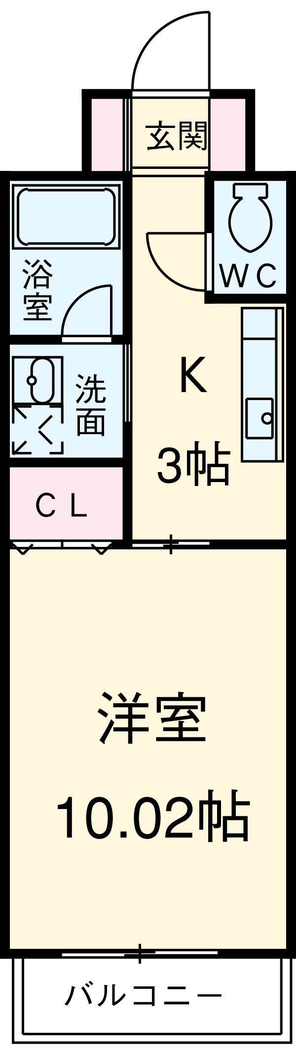 ドエルスィーツの間取り
