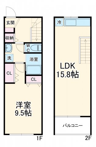 コーラル・ヘッドの間取り