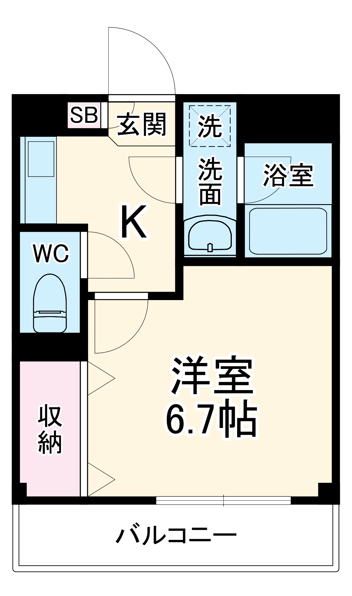 オーキッドコートの間取り