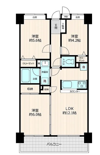 間取