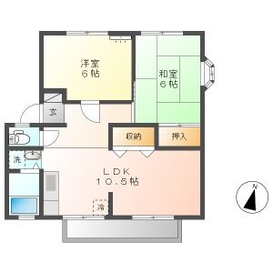 ベルコリーヌ藤ヶ丘の間取り