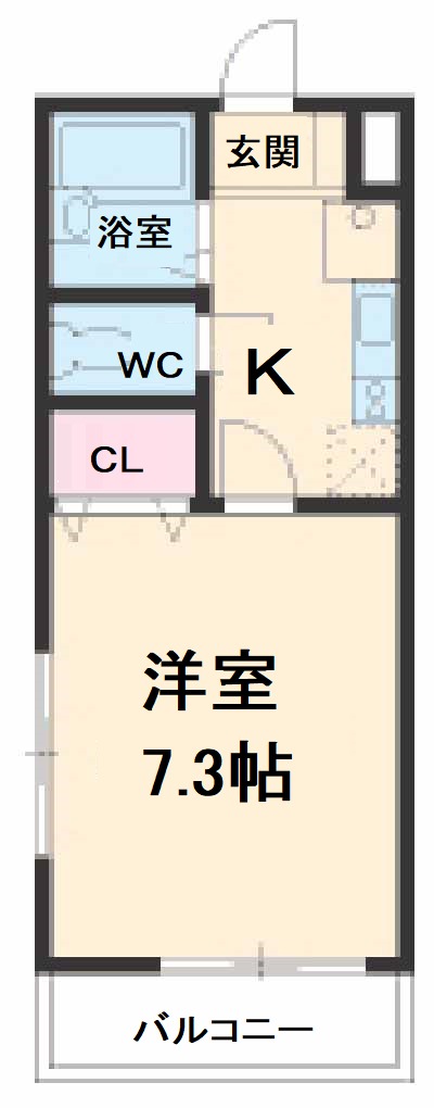 アンプルール ブワ SAKURAの間取り