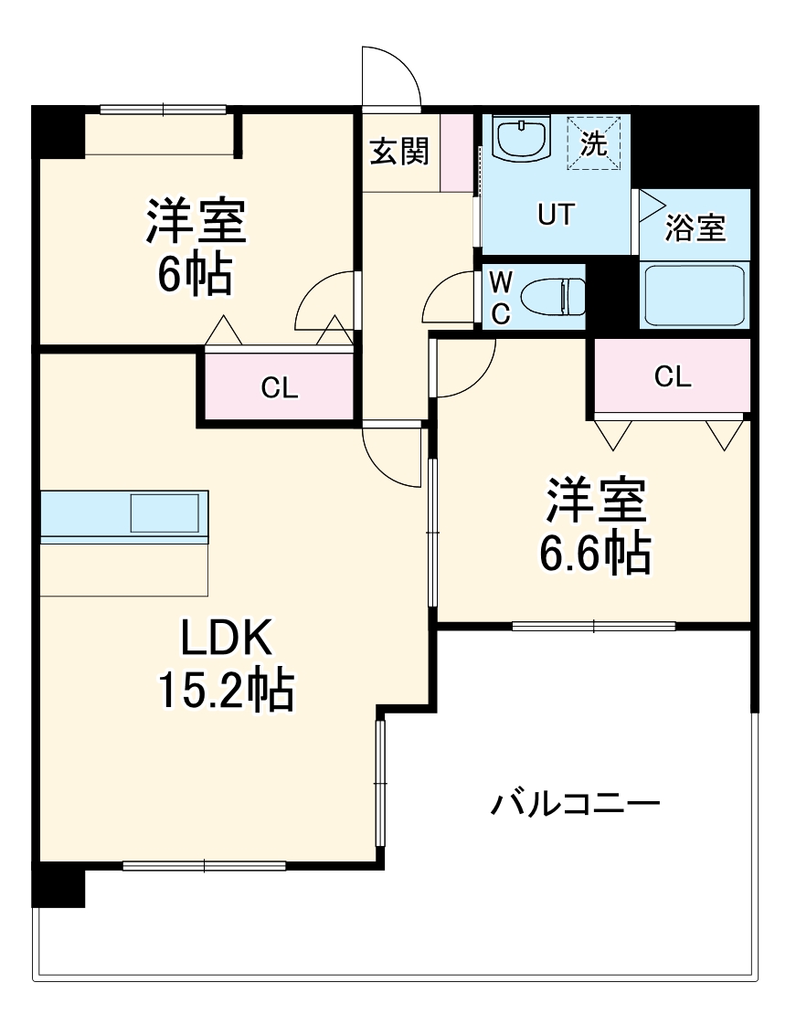 S-FORT西郊通の間取り