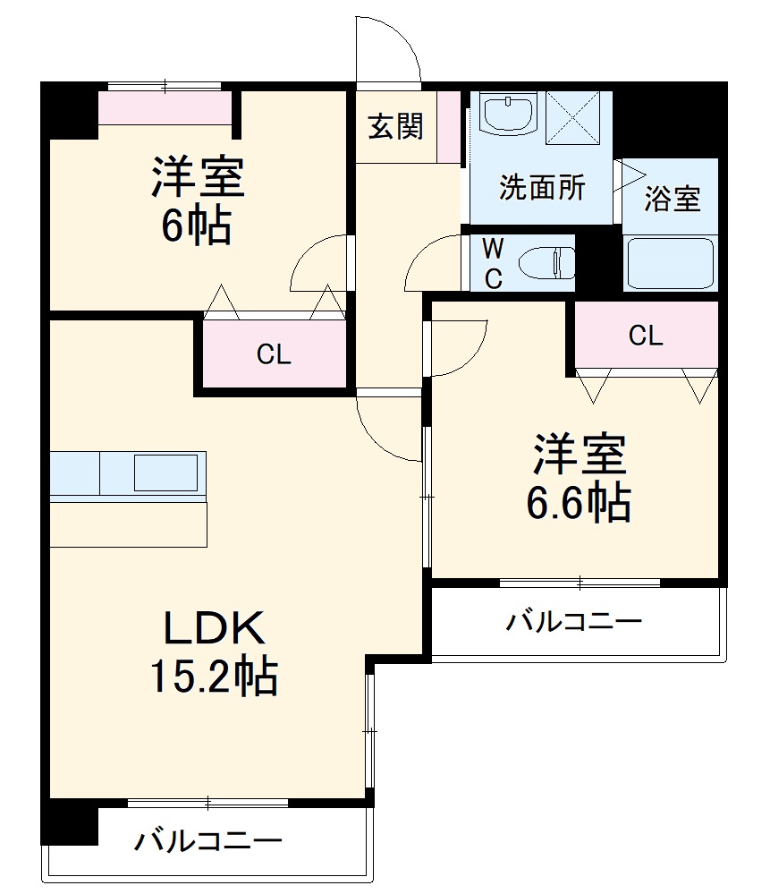 S-FORT西郊通の間取り