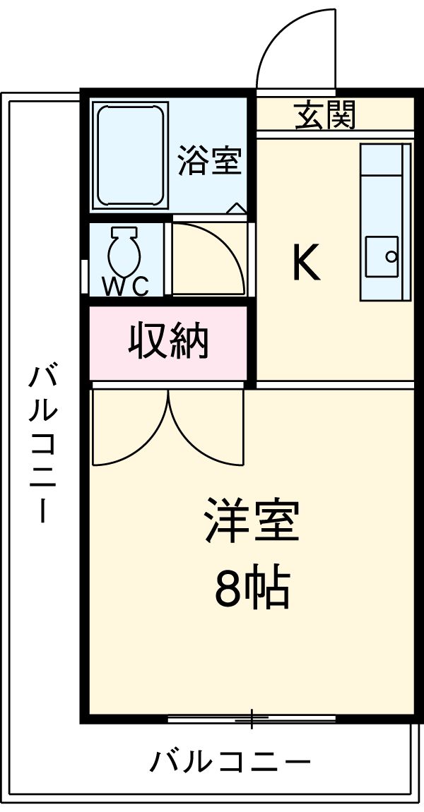 コーポ阪本の間取り
