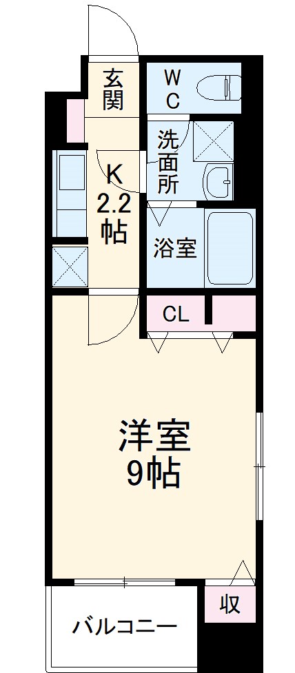 華香慧(ハナコウエイ)の間取り