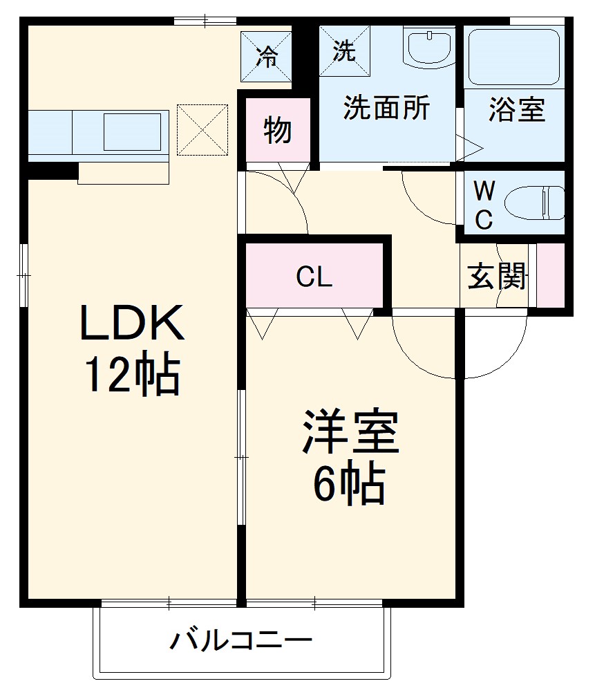 シェルムーンⅡの間取り