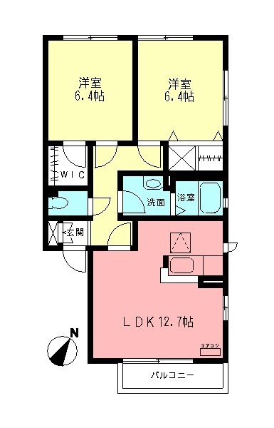 グランドールⅠの間取り