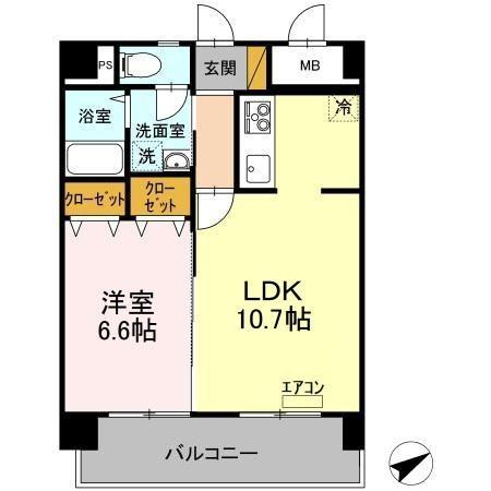 エミネンス大町の間取り