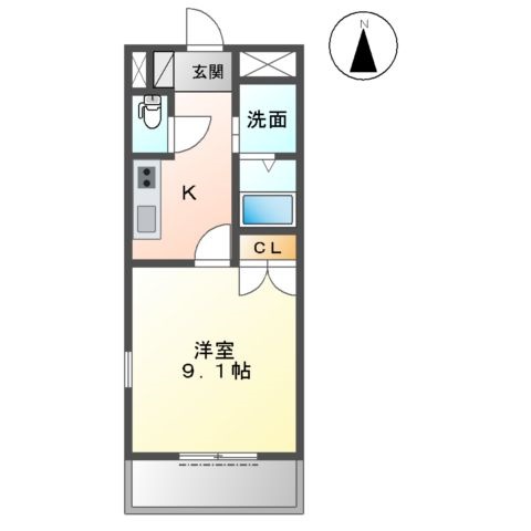 グランディールの間取り