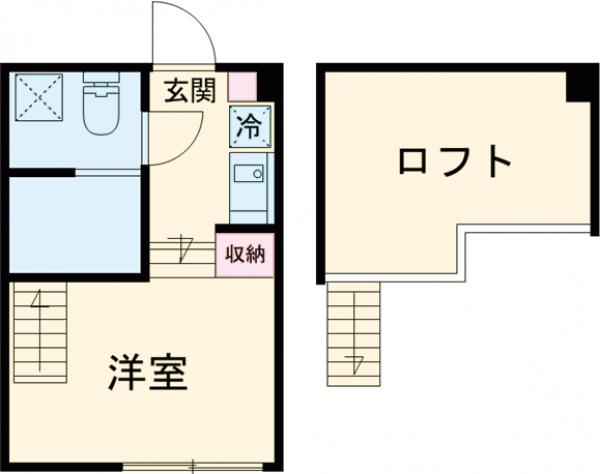 Adobe Edogawaの間取り