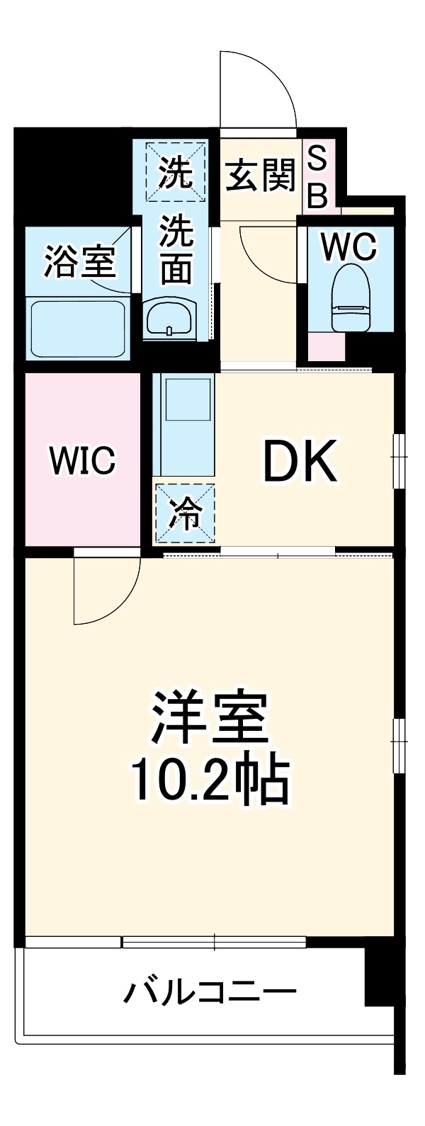 ソフィア八田の間取り