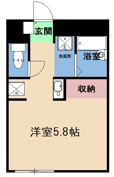 プランドール鶴間の間取り