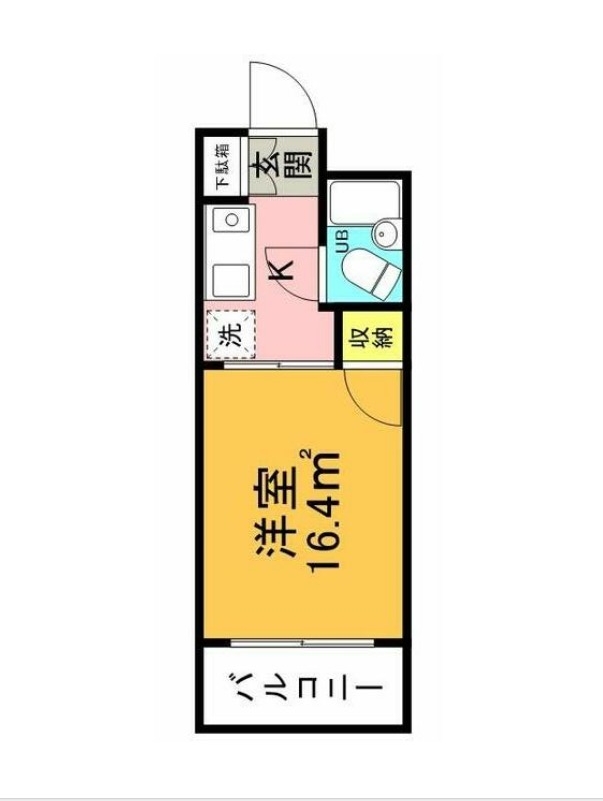 エトワール多摩川の間取り
