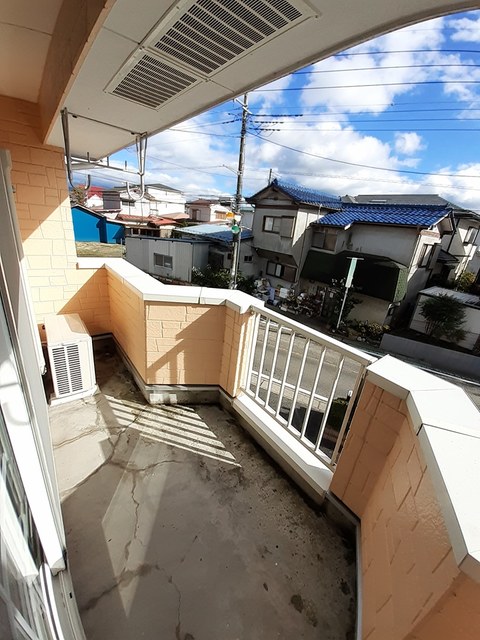 12/25 バルコニー