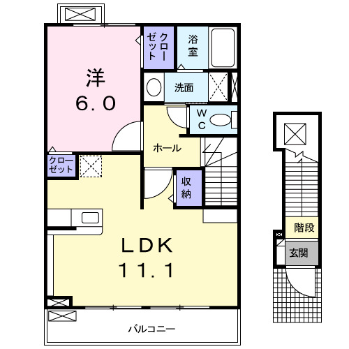 アザレアの間取り