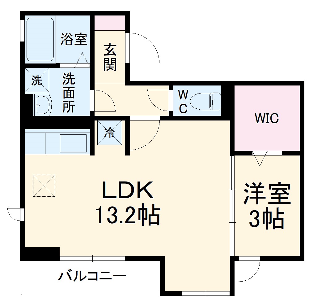 シュヴァルの間取り