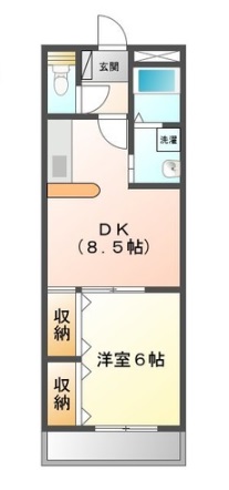 カームｆ本郷の間取り