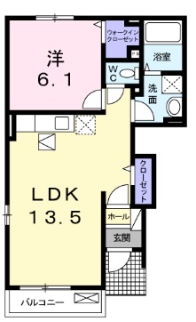 ベルニームの間取り