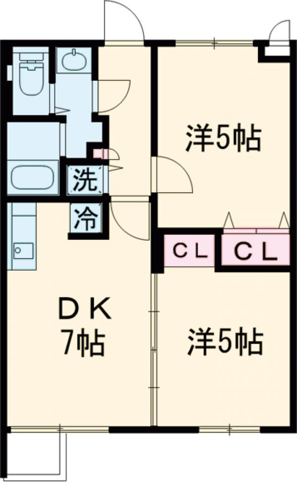 アレーロ自由が丘の間取り