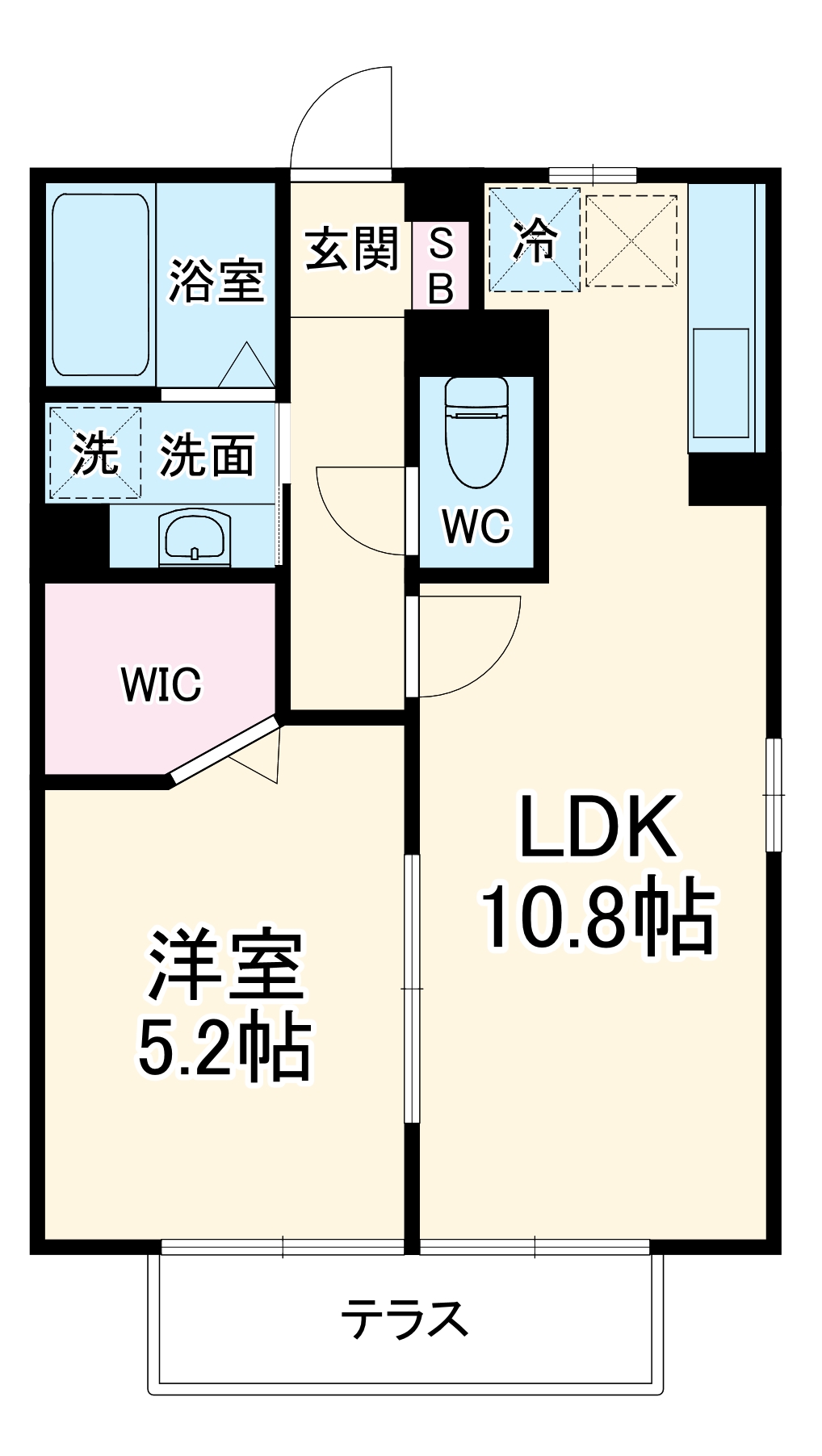 プリモ3の間取り
