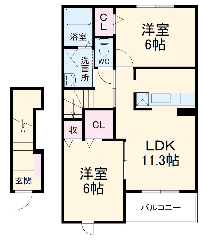 ワイズ コンフォートの間取り