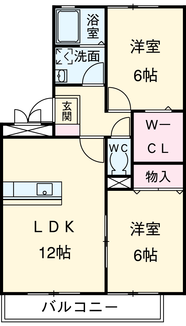 リヴィエールの間取り