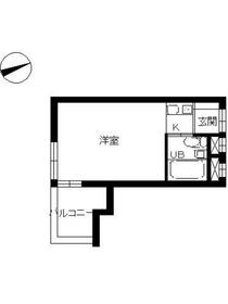 スカイコート三鷹の間取り
